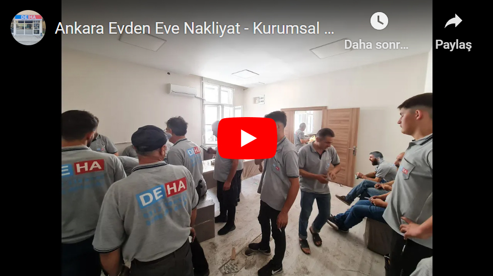 Evden Eve Taşıma Videomuz